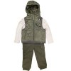 G11316TOD: Boys Quilted Gilet, Top & Cargo Pant Outfit (2-4 Years)